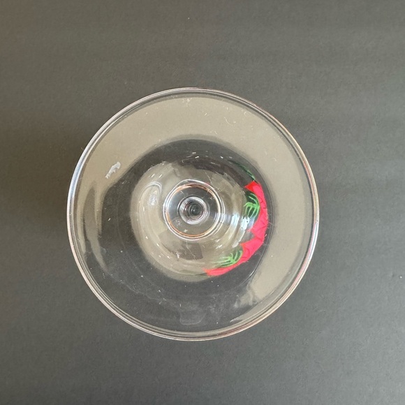 Pier 1 Red and Green Holiday Decor Wine Glass - Picture 6 of 6